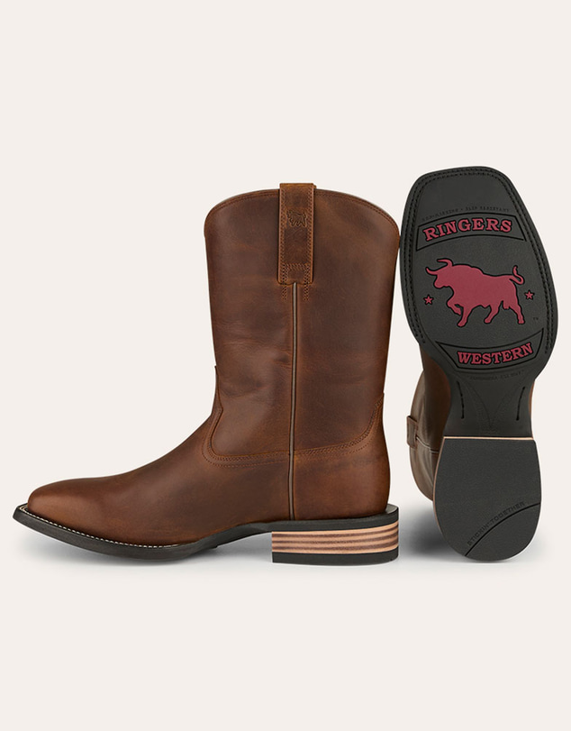 Ringers Western - Roper Square Toe Boot
