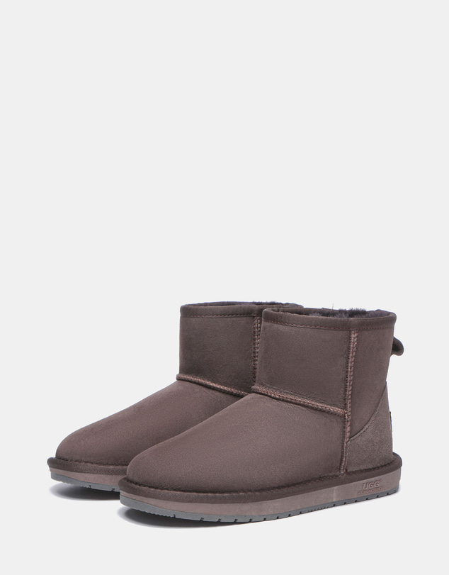 EVERAU - Australian Shepherd Ugg Mini Classic Sheepskin Upper UGG Boots