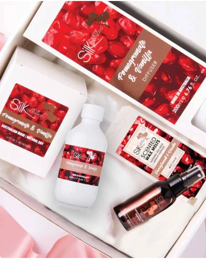Silk Oil of Morocco - Pomegranate & Vanilla Hamper Collection
