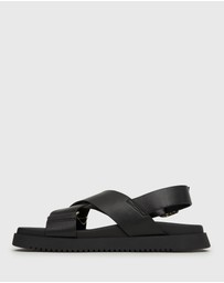 Betts - Myth Crossover Strap Footbed Sandals