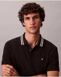 Calvin Klein Jeans - Casual Pique Classic Tipped Polo Shirt