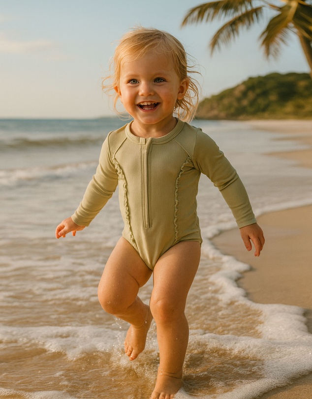 OOVY - Eco Fern Sunsuit