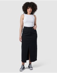 Sunday In The City - Hype Denim Maxi Skirt