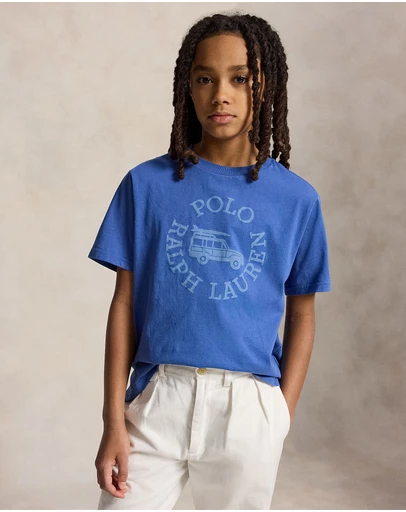 Polo Ralph Lauren - Logo Cotton Jersey Tee - Teens
