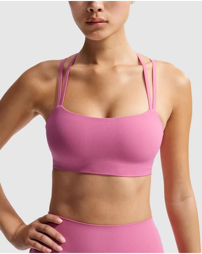 Nike - Zenvy Strappy Light-Support Padded Sports Bra