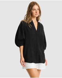 Sea Level Australia - Sunset Boho Blouse