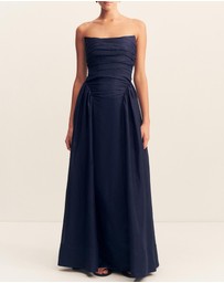 Shona Joy - Celeste Strapless Panelled Maxi Dress