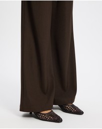 AERE - Woven Leather Heels