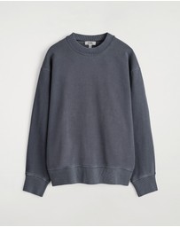 COS - Relaxed Washed-Cotton Sweatshirt