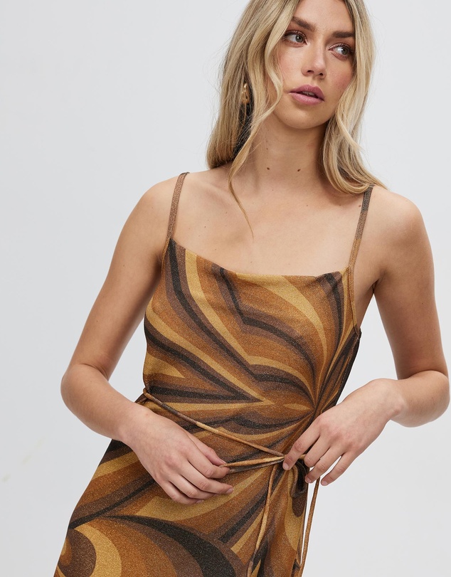 LENNI the label - Golden Mini Dress