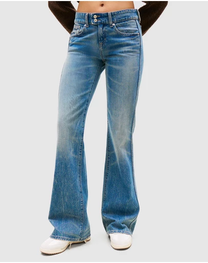 Tommy Jeans - Sia Low Bootcut Jeans