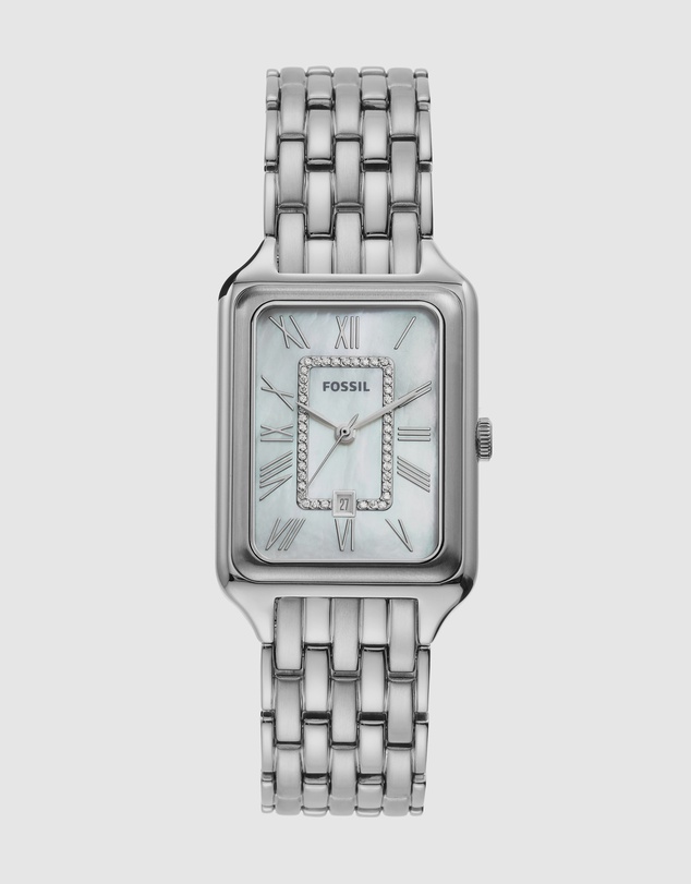 Fossil - Raquel Silver Tone Analogue Watch