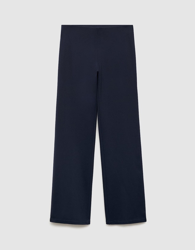 M.N.G - Straight-Fit Trousers With Elastic Waist
