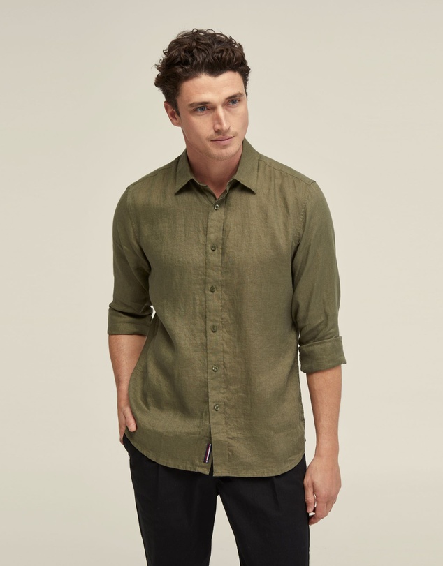 Oxford - Fergus Pure Linen Shirt