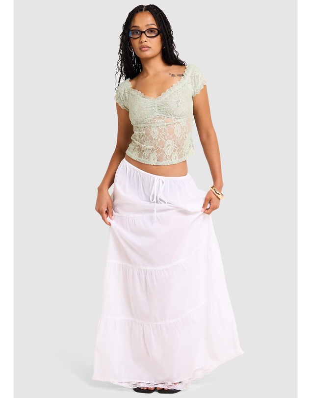 Subtitled - Provence Maxi Skirt