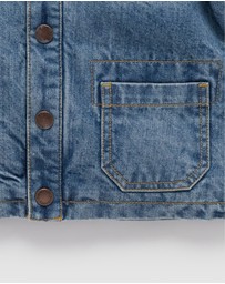 Purebaby - Denim Worker Jacket -Kids-Babies