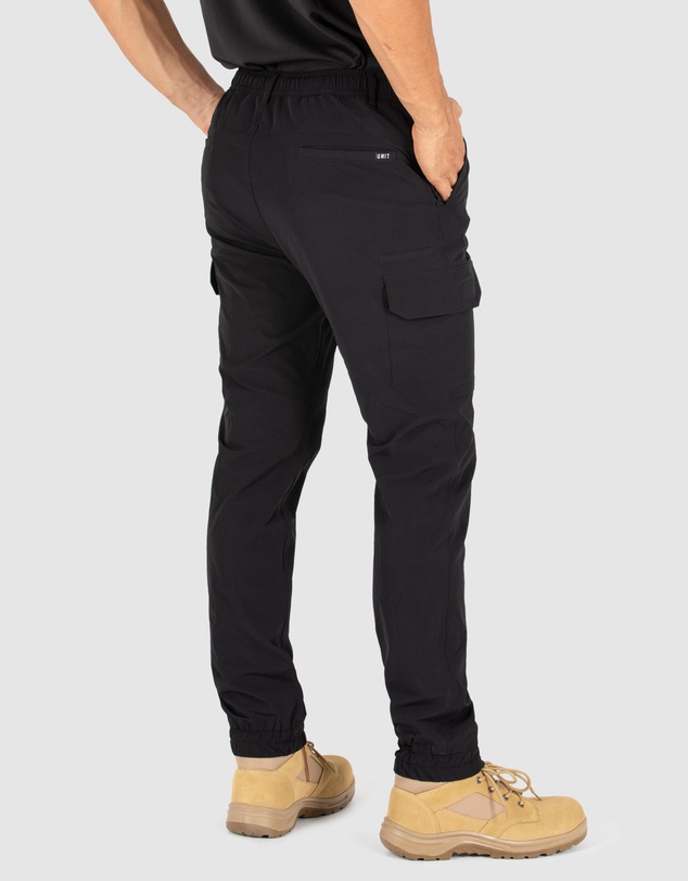 UNIT Workwear - UNIT Mens Cuffed Cargo Flexlite Utility Pants
