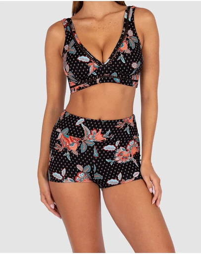 Baku Swimwear - Spice Temple Extra Firm Beach Short Bikini Bottom