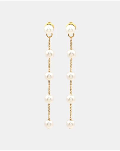 Zoe Olivia - Waterproof Classic Pearl Drop Stud Earring