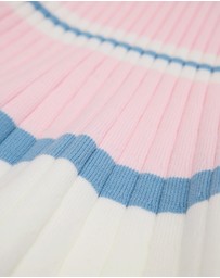 Country Road - Organically Grown Cotton Blend Variegated Stripe Knit Dress