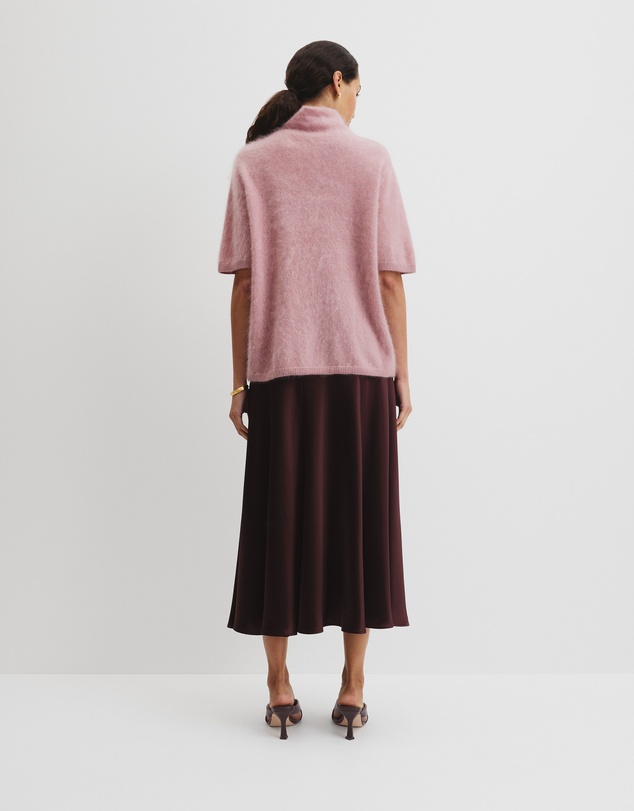 Country Road - Short Sleeve Fluffy Knit