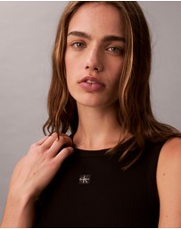 Calvin Klein Jeans - Cotton Stretch Ribbed Tank Top
