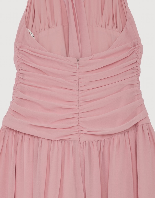 Revibe - Repaired CHANCERY Talara Halter Maxi Dress - AU 8