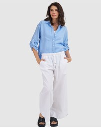 CAMIXA - Luna Oversize Linen Shirt