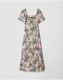& Other Stories - Flutter-Sleeve Midi Dress
