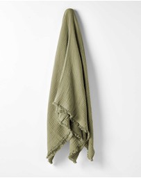 Aura Home - Crinkle Throw