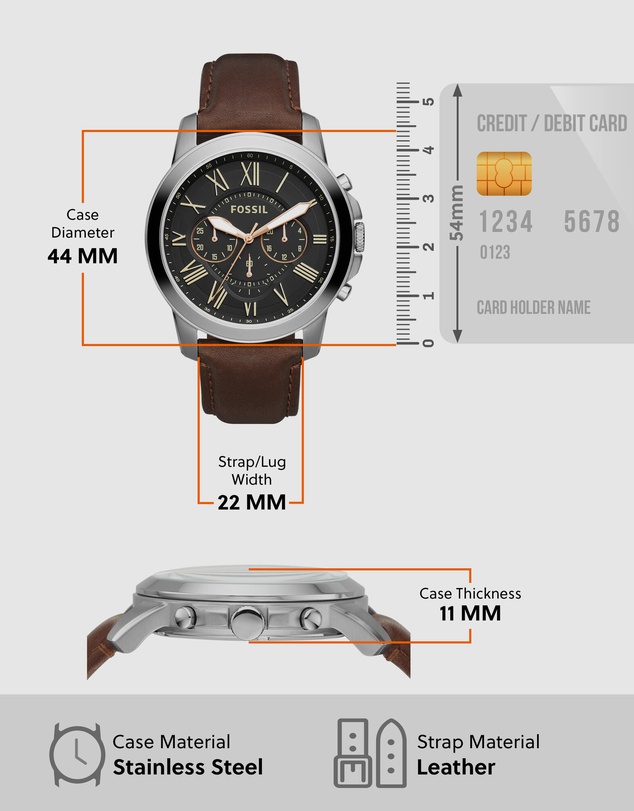 Fossil - Grant Men's Chronograph Watch