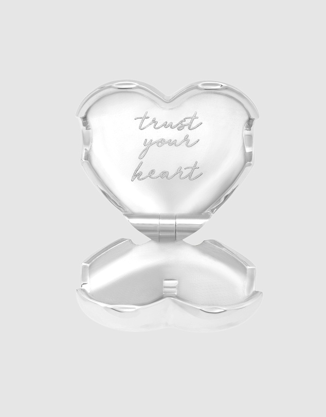 Wanderlust + Co - Bubble Heart Locket Pendant