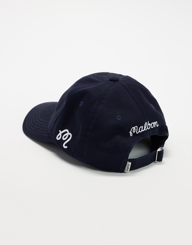 Malbon - Buckets Washed Cotton Twill Dad Hat