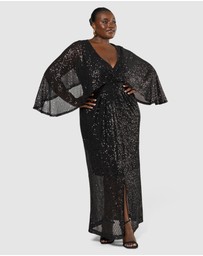 Pink Dusk by Curve Project - Red Carpet Ready Maxi Dress