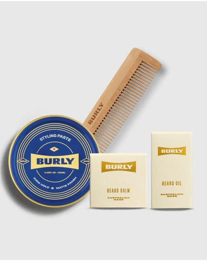 BURLY - Beard & Styling Pack - #4 Paste - Firm Hold