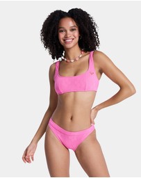 Roxy - Womens Roxy Paradise Moderate Bikini Bottom