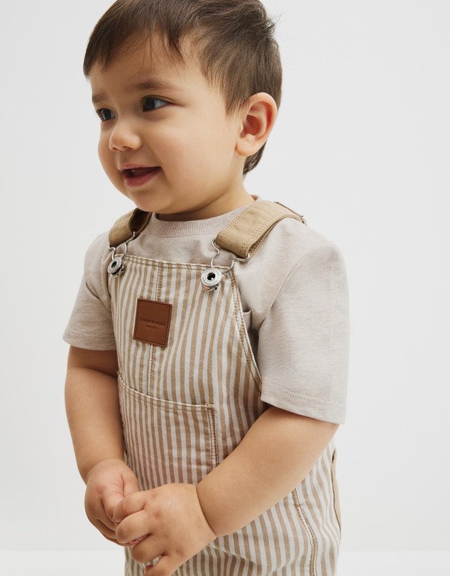 Country Road - Organically Grown Cotton Railroad Overall