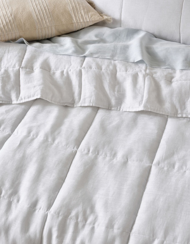 Linen House - Nimes Pure Linen Coverlet