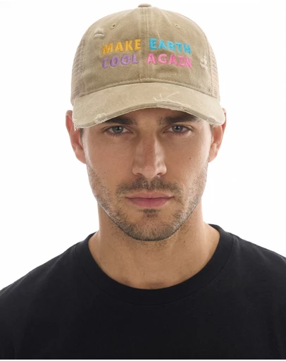 THE TALES - Make Earth Cool Again Destroyed Trucker Cap