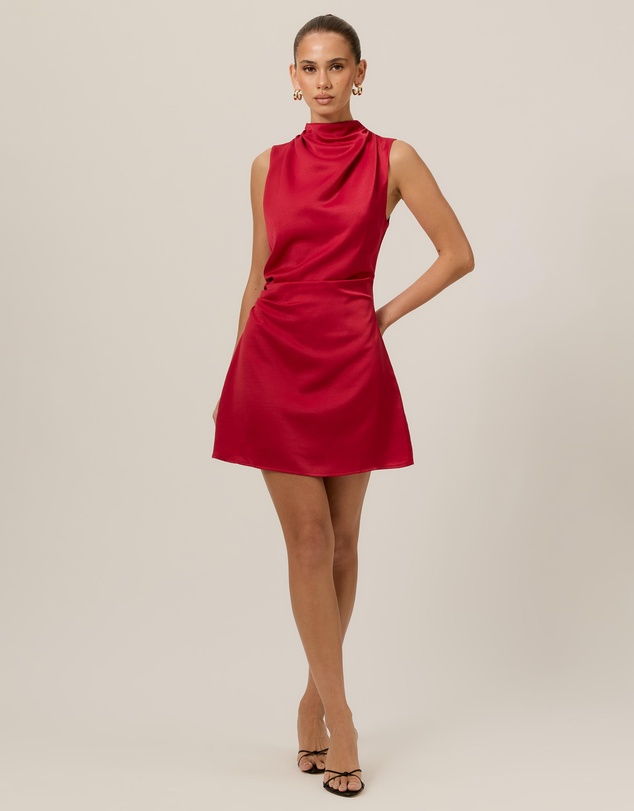 Tussah - Cowl Neck Mini Dress