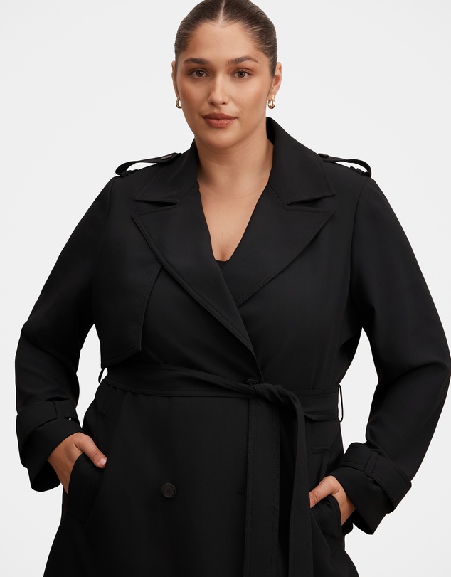 Forever New Curve - Cameron Curve Soft Trench Coat