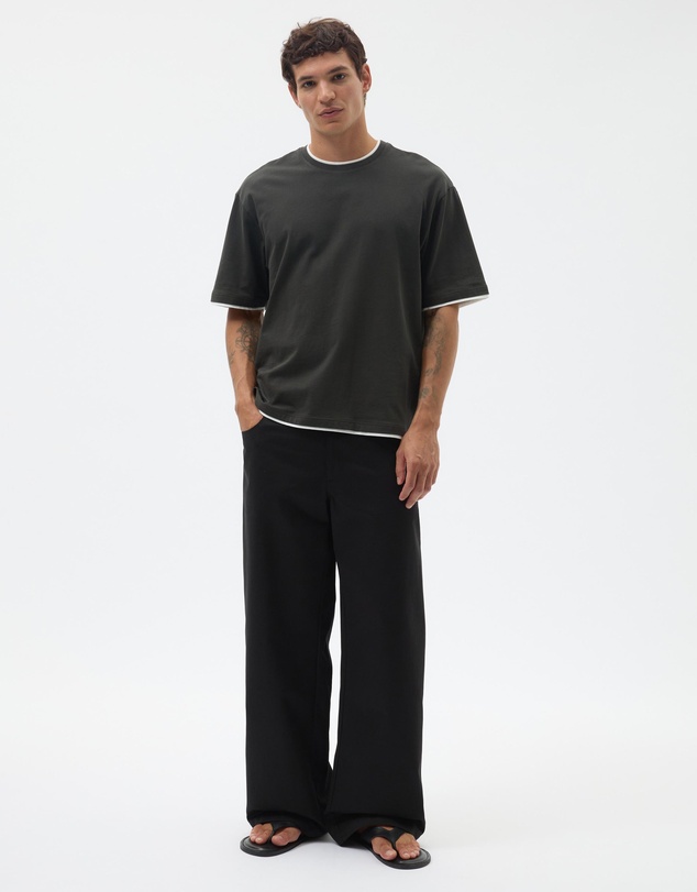 AERE - Lane Barrel Trouser