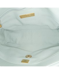 Pre-Loved by Azura Reborn - Pre-Loved chanel Leather Shoulder Bag with Chain Detail and Quilted Design