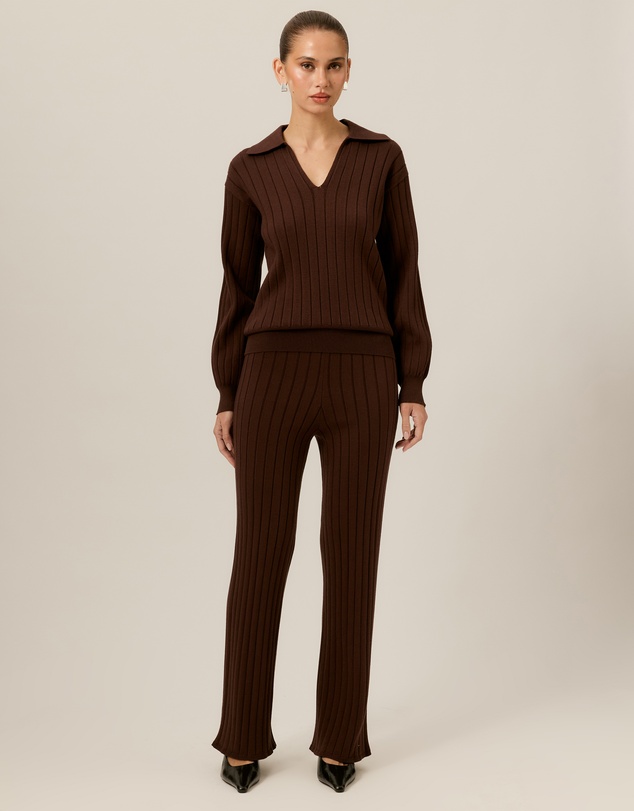 Tussah - Willow Ribbed Knit Relaxed Jumper