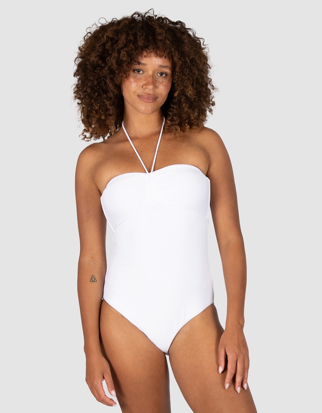 Baku Swimwear - Rococco Bandeau One Piece Swimsuit