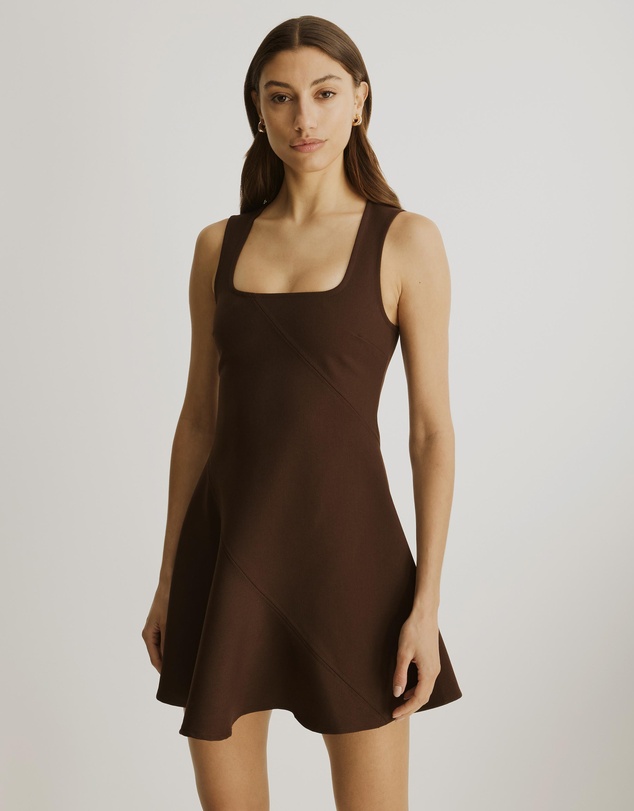 Atmos&Here - Lara Square Neck Mini Dress
