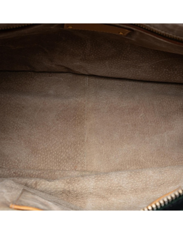 Pre-Loved by Azura Reborn - Pre-Loved Canvas Canapa Righe Striped Satchel