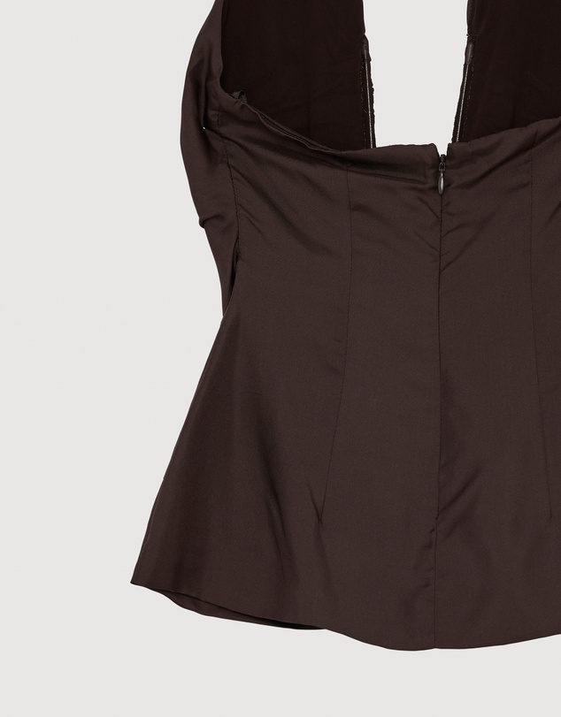 Revibe - Repaired MISHA The Alusia Silk Top - AU 6