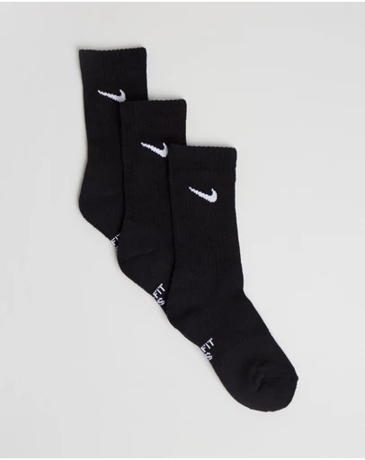 Nike - 3-Pack Basic Crew Socks - Kids