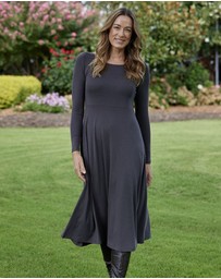 Bamboo Body - Ribbed Olivia Dress